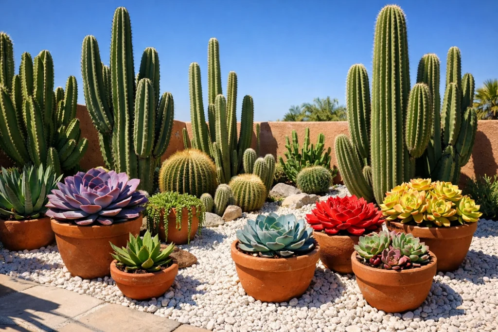 The Cactus and Succulent Desert Garden