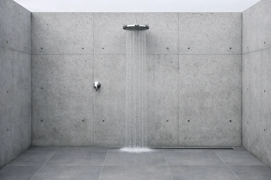 3. Minimalist Concrete and Steel