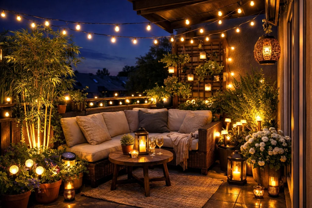 Balcony Lighting Creating Ambiance and Extending Use