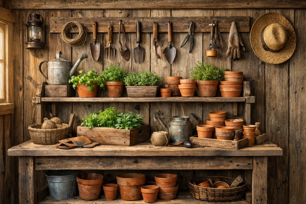 Barn Wood Garden Projects