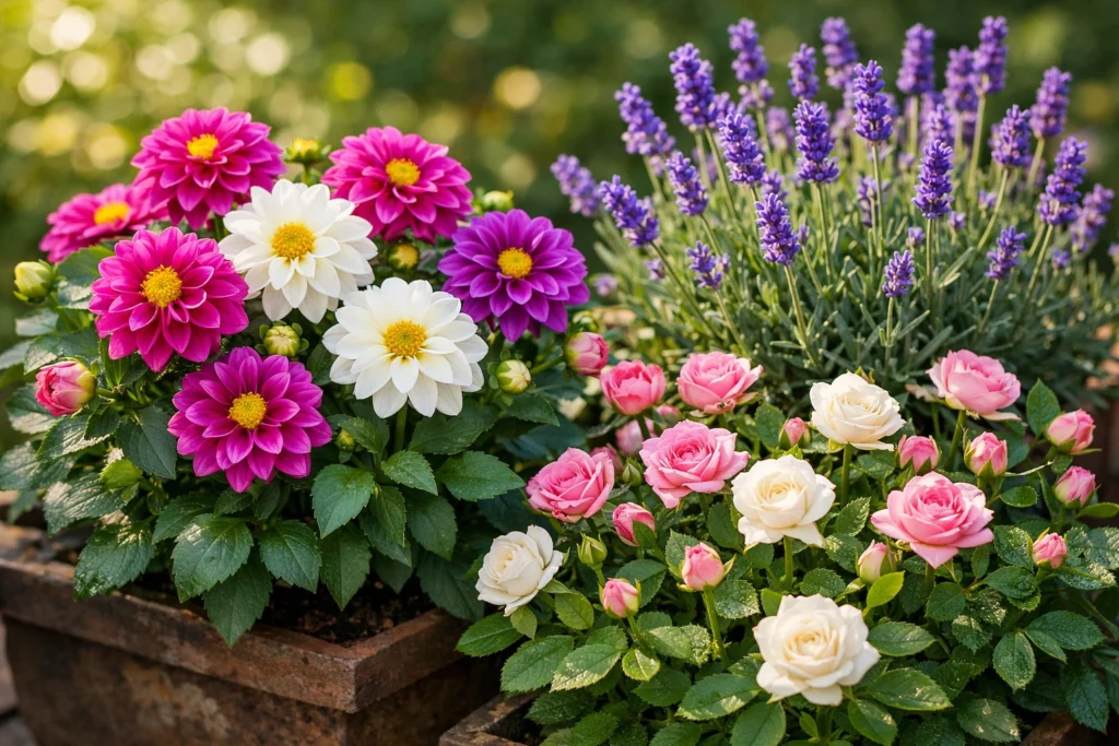 Choose Compact and Dwarf Flower Varieties