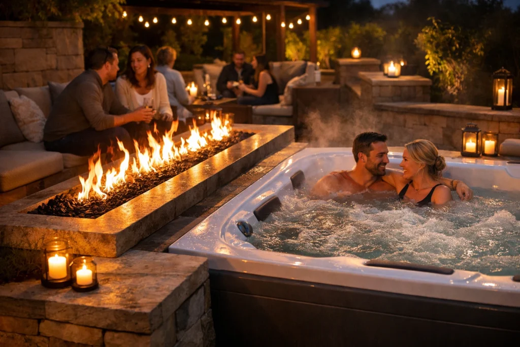 Fire Feature Adjacent Installations