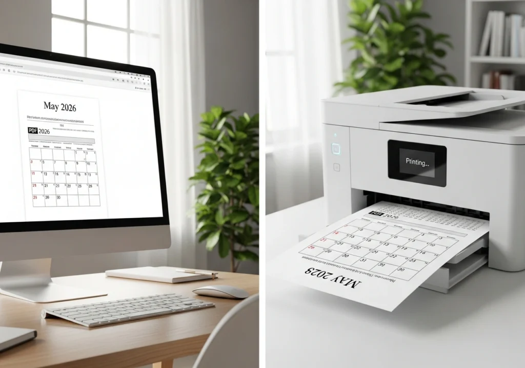 How to Download and Print Your May 2026 Calendar