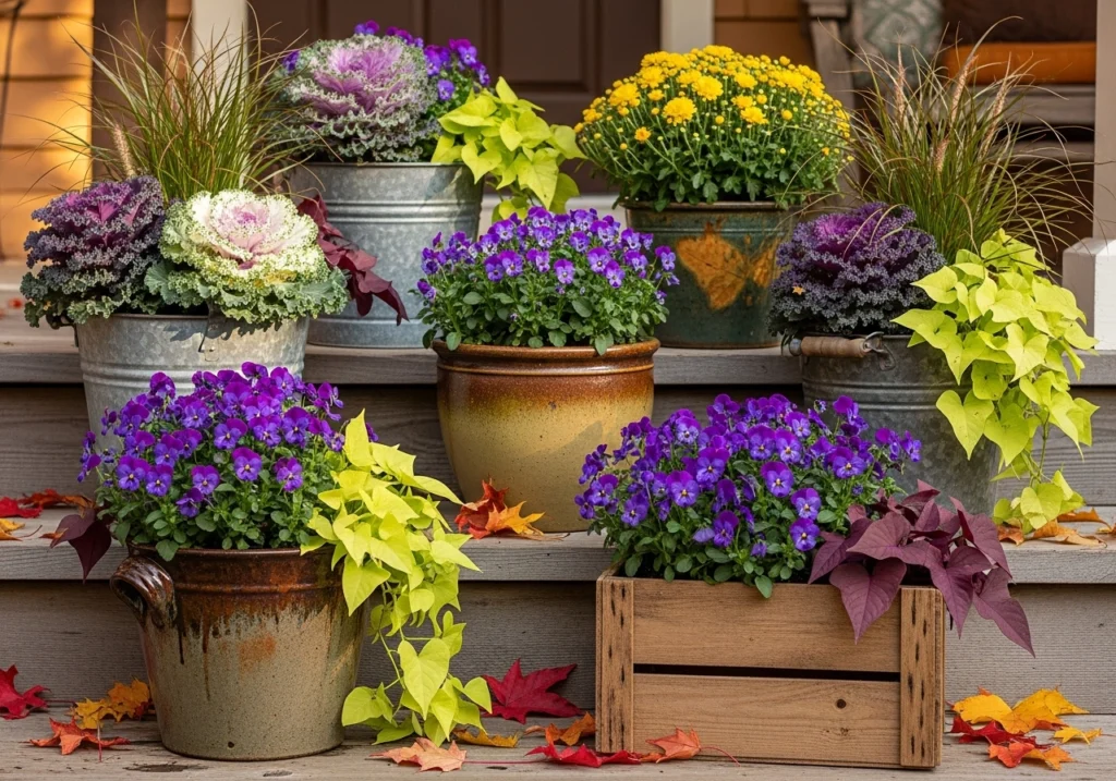 Incorporate Seasonal Planters and Container Gardens