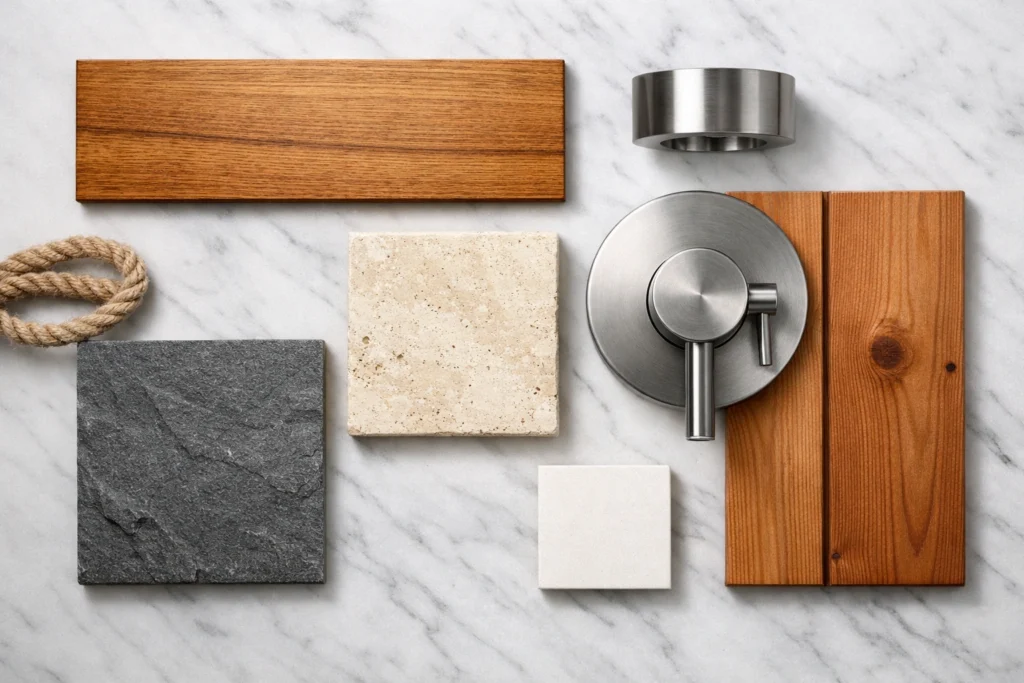 Materials That Last in an Outdoor Shower