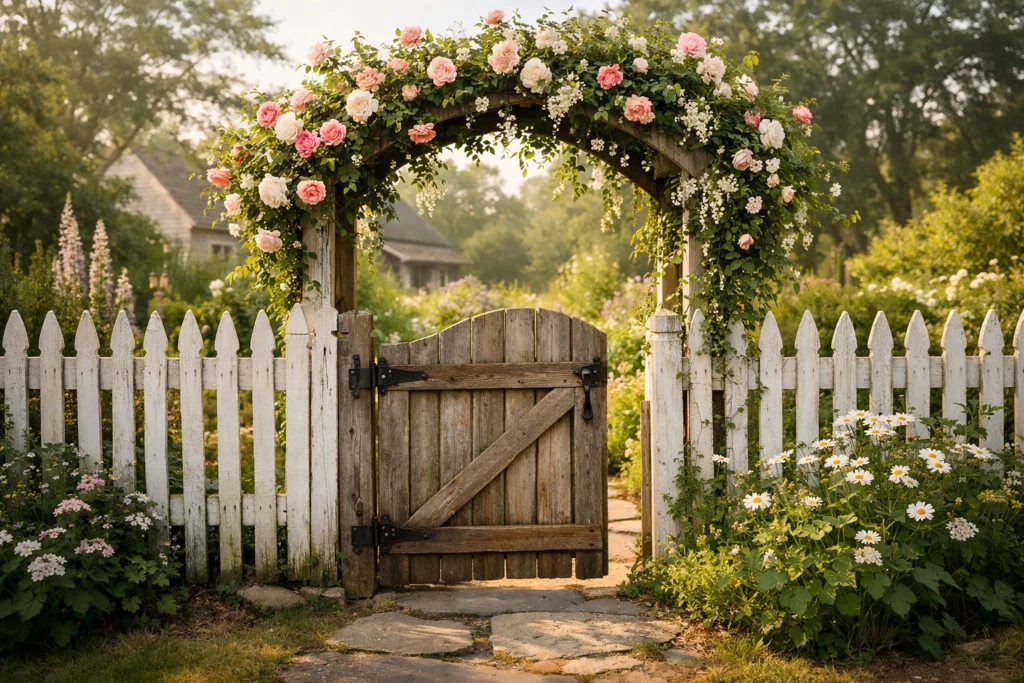 Picket Fences and Wooden Gates