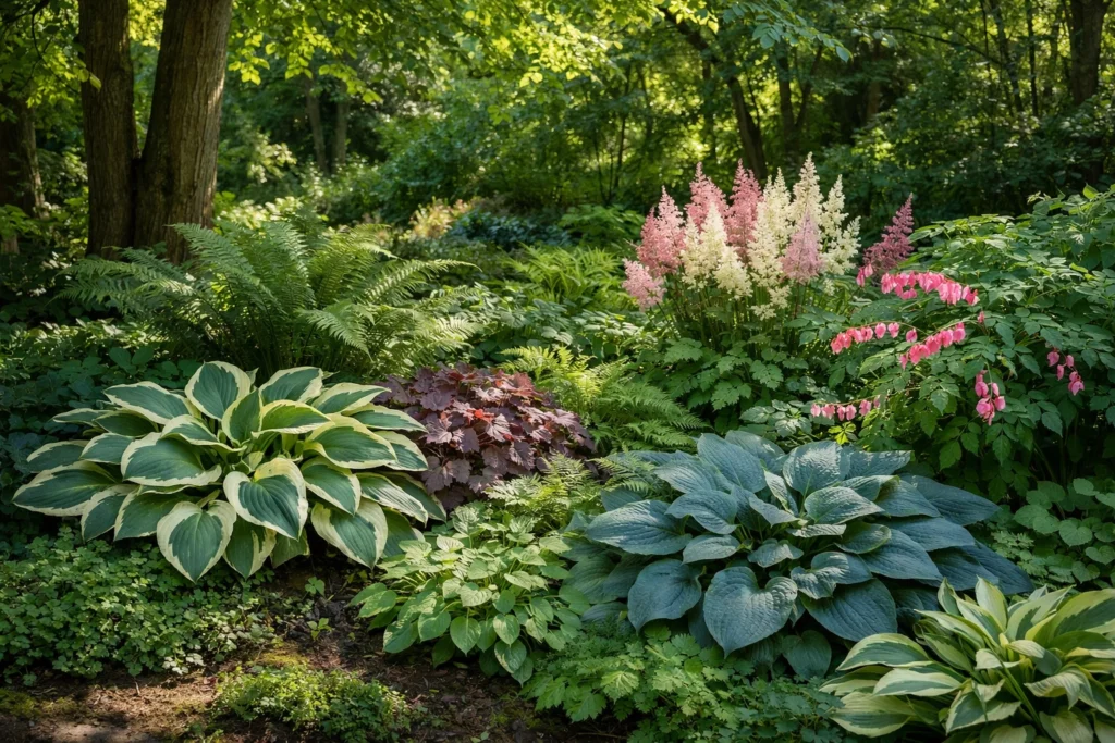 Shade Gardens Transforming Dark Spaces