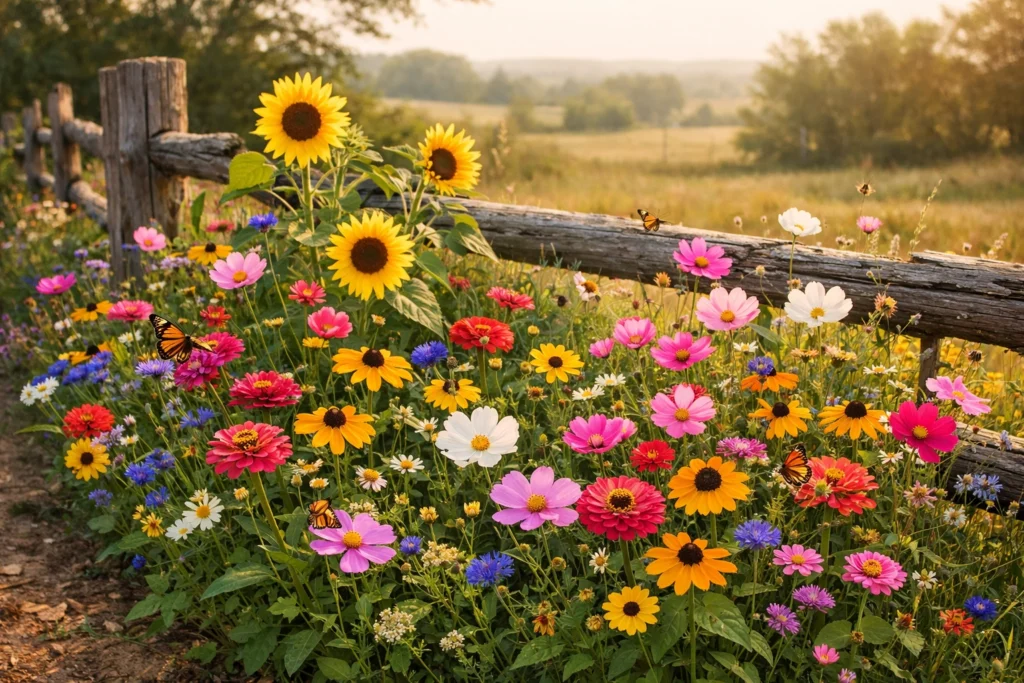 Wildflower Garden Beds