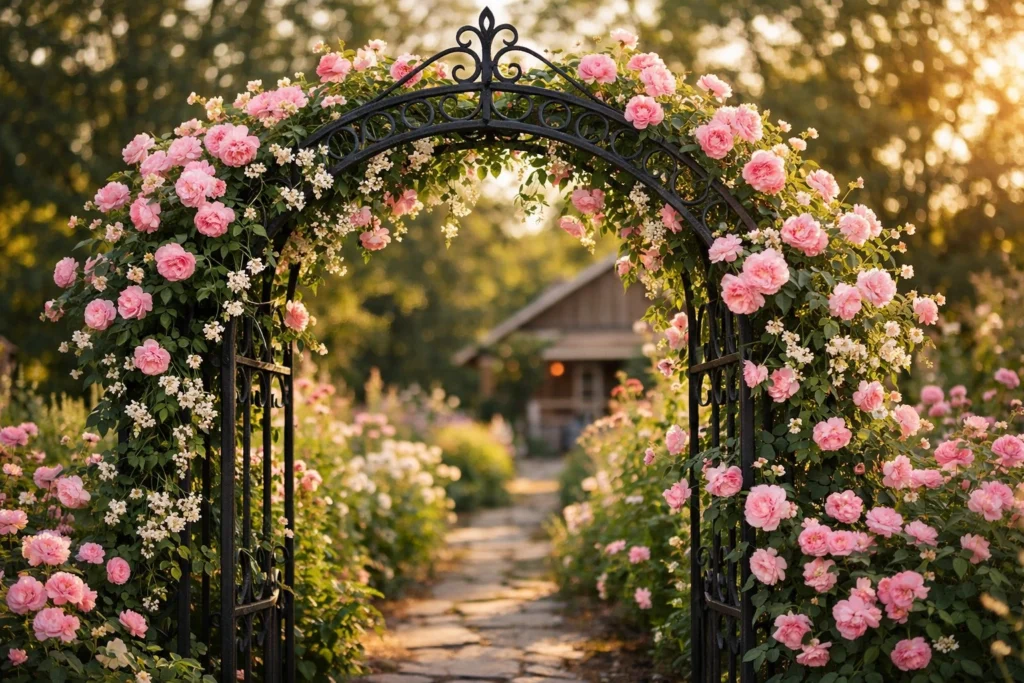 Wrought Iron Garden Accents