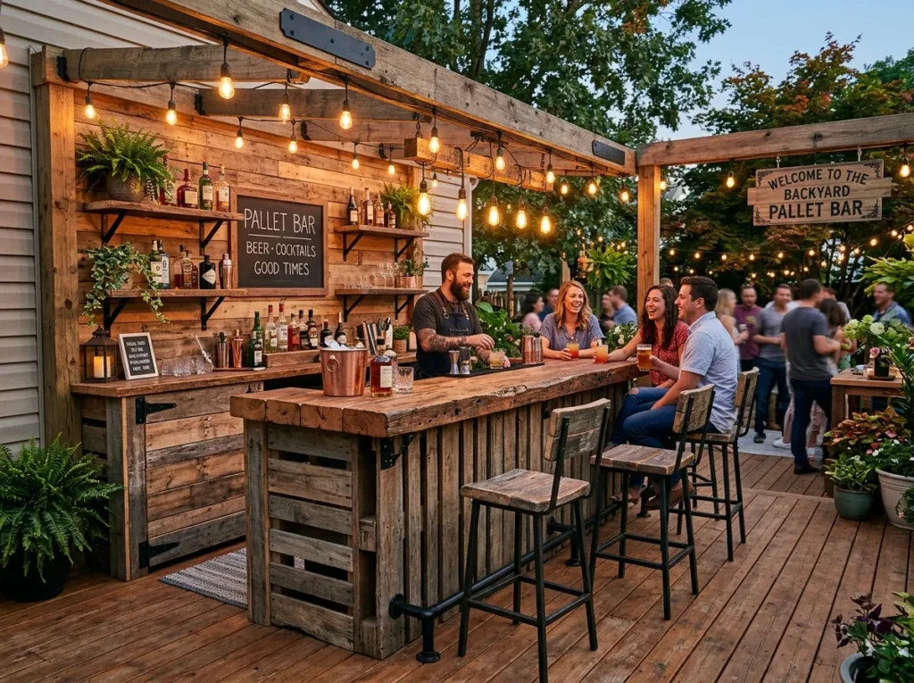 Backyard Bar Deck