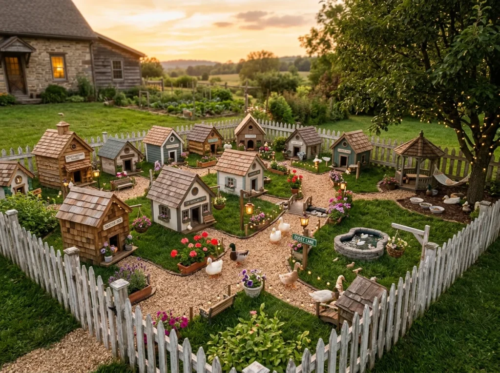 Backyard Duck Village