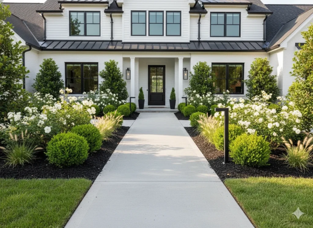 Black Mulch Contrast