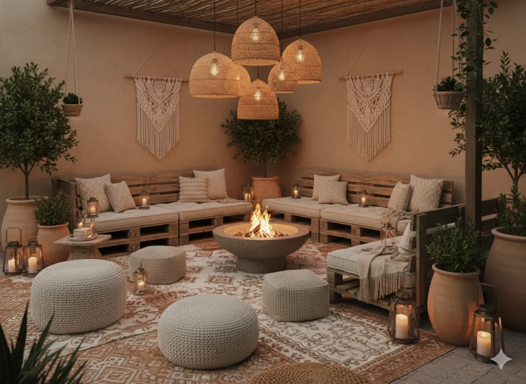 Boho Backyard Nook