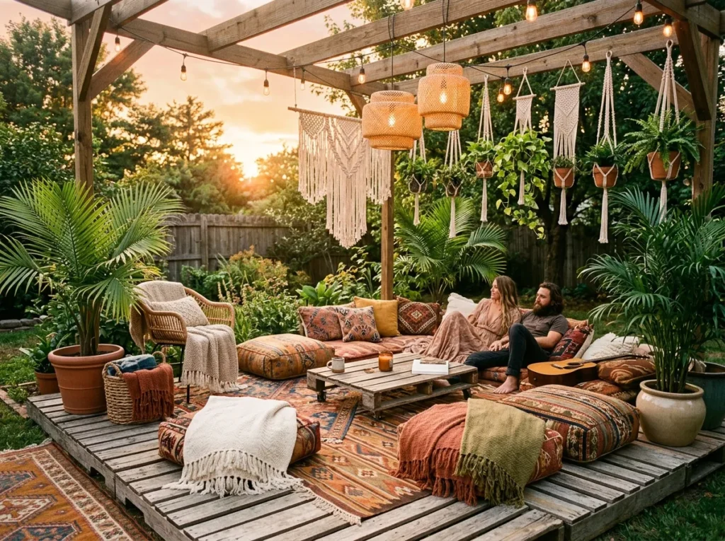Boho Pallet Retreat