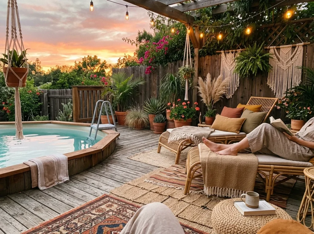 Boho Pool Escape
