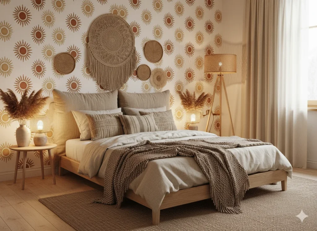 Boho Sun Motifs