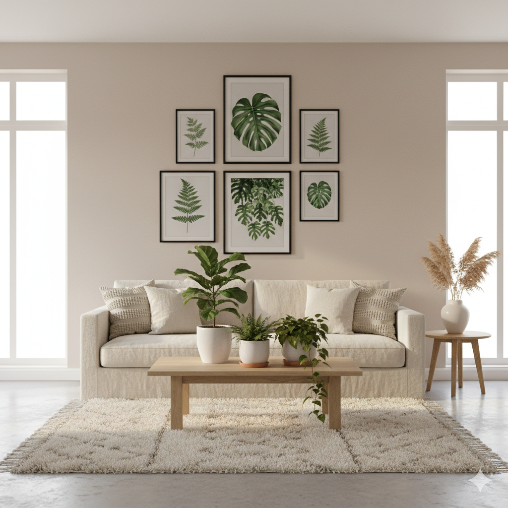 Botanical Gallery Wall