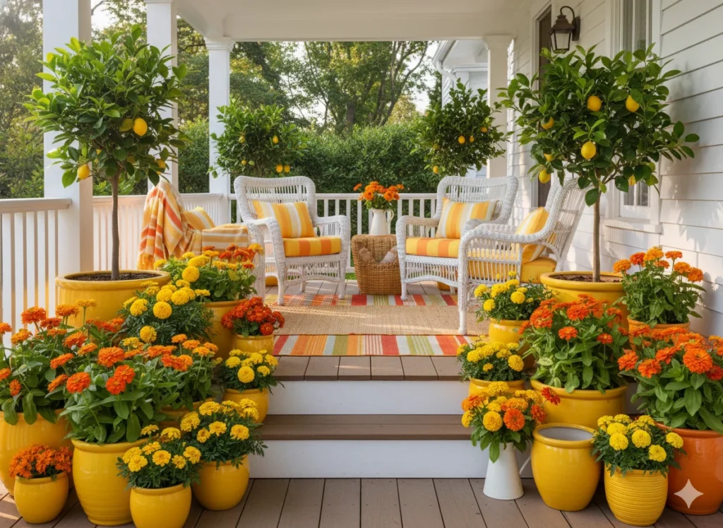 Bright Citrus Blooms