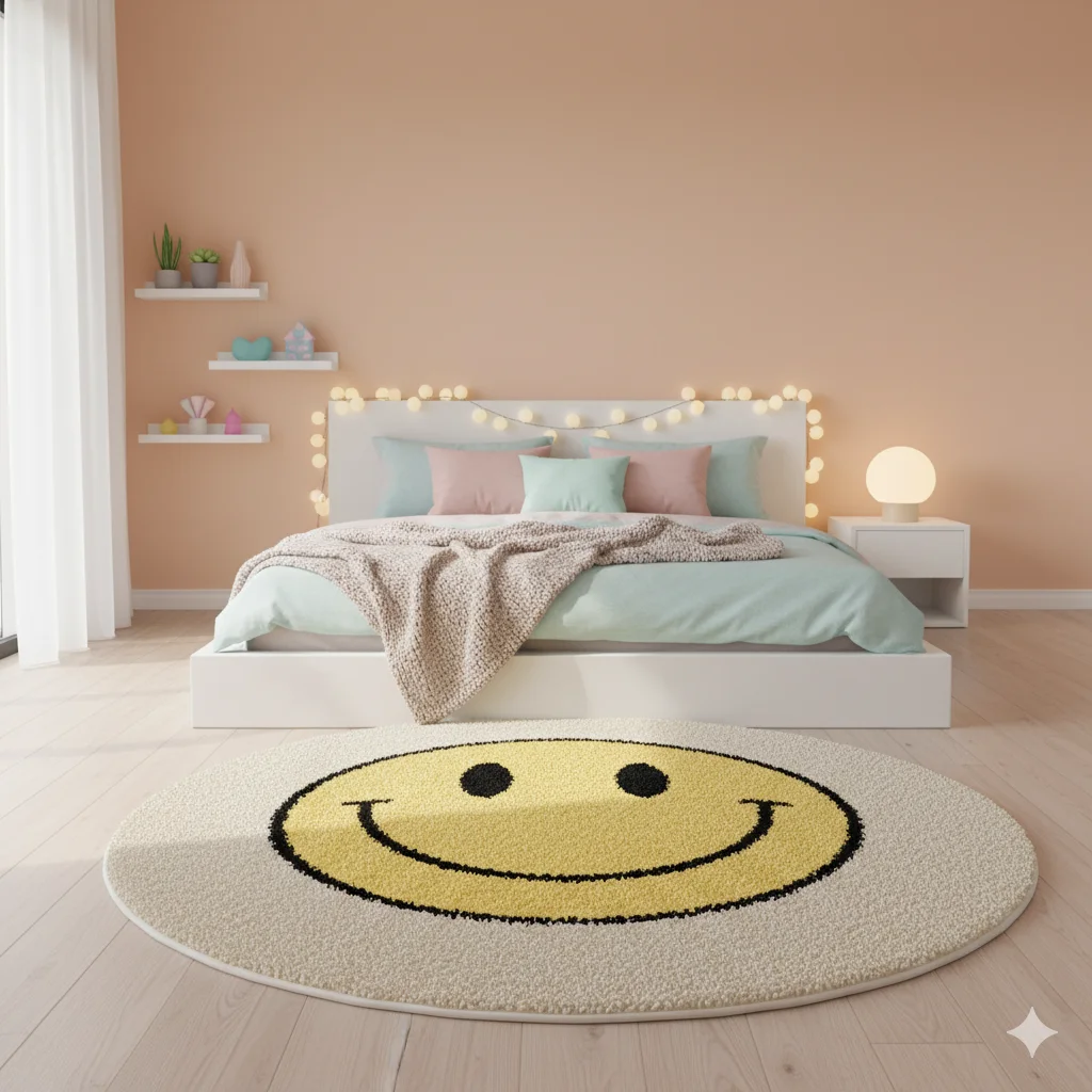 Cartoon Smile Rug