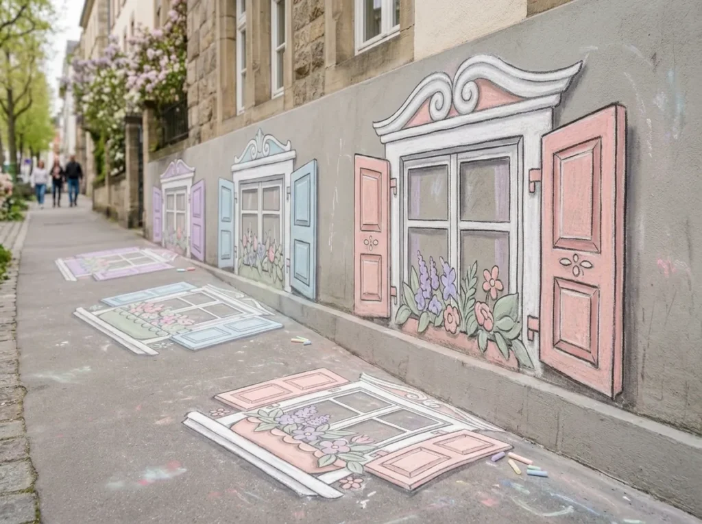 Chalk Window Frames