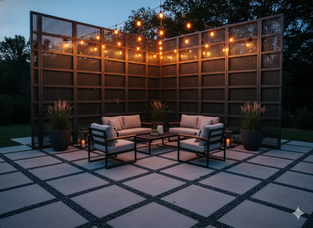 Charcoal Modern Screens