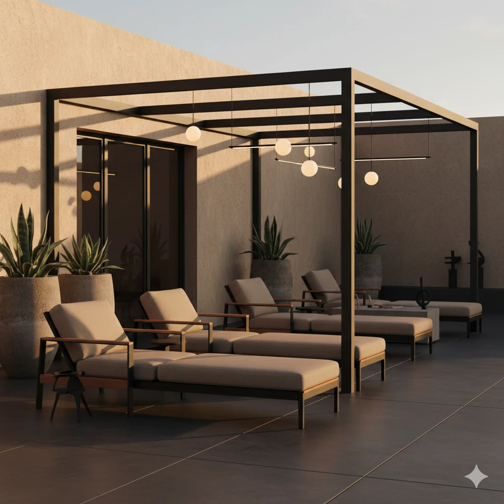 Charcoal Slate Patio