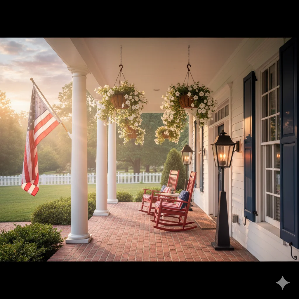 Classic Americana Porch