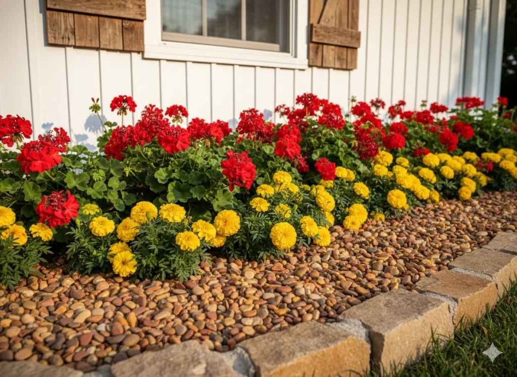 Colorful Pebble Borders