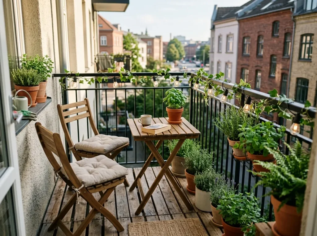 Compact Balcony Platform