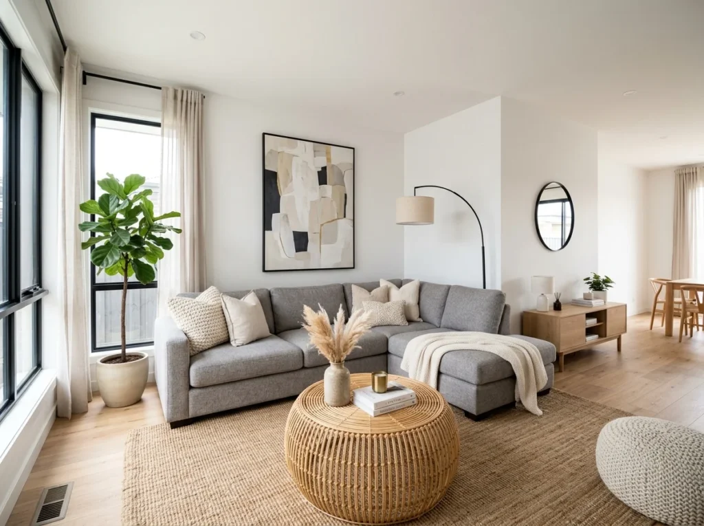 Corner Sectional Layout