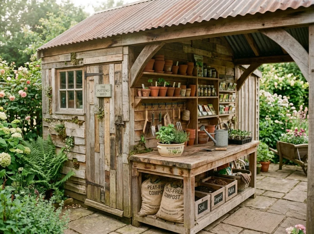 Covered Potting Spot