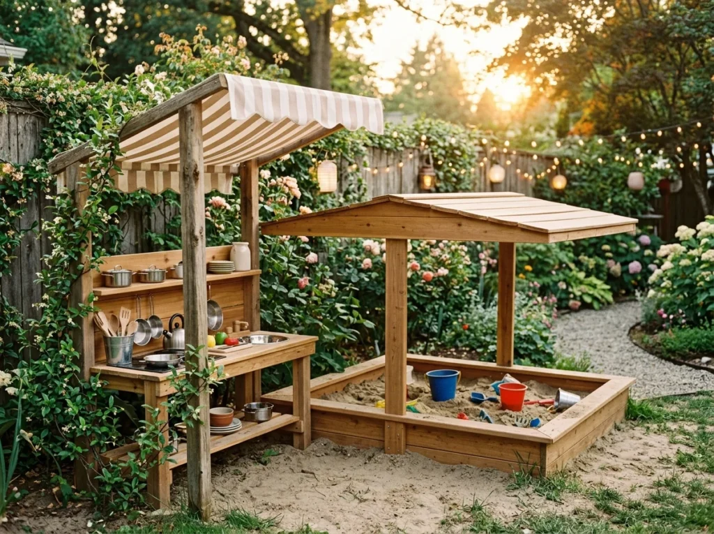 Covered Sandbox Kitchen