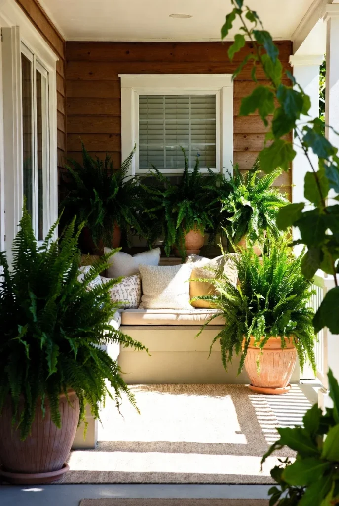 Cozy Porch Bench Style