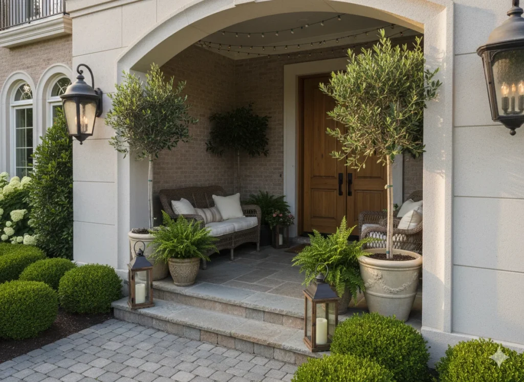 Cozy Porch Greenery