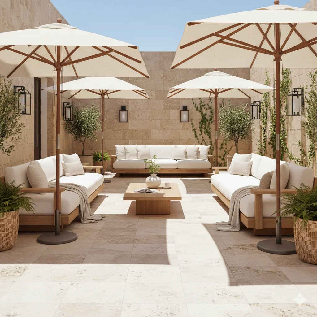 Cream Limestone Glow
