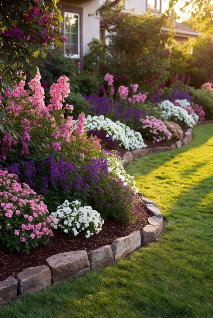 Curved Border Beds