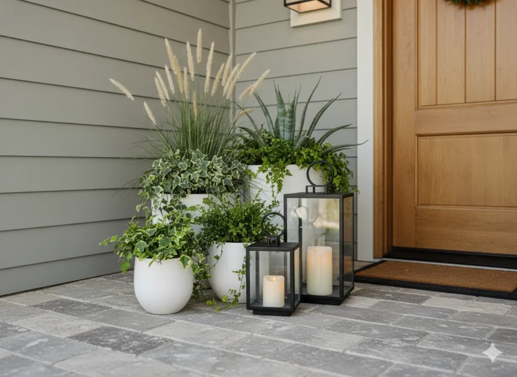 Decorative Planter Grouping