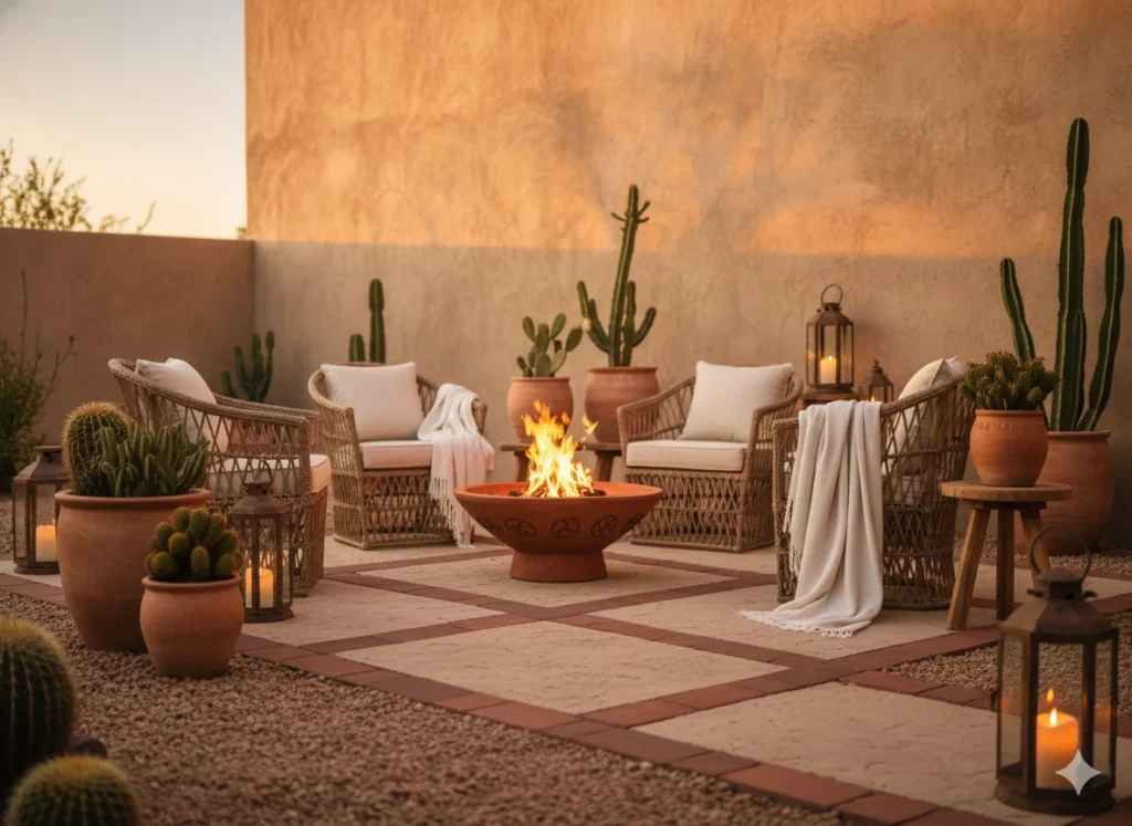 Desert Stone Patio