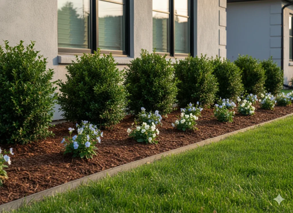 Evergreen Foundation Planting