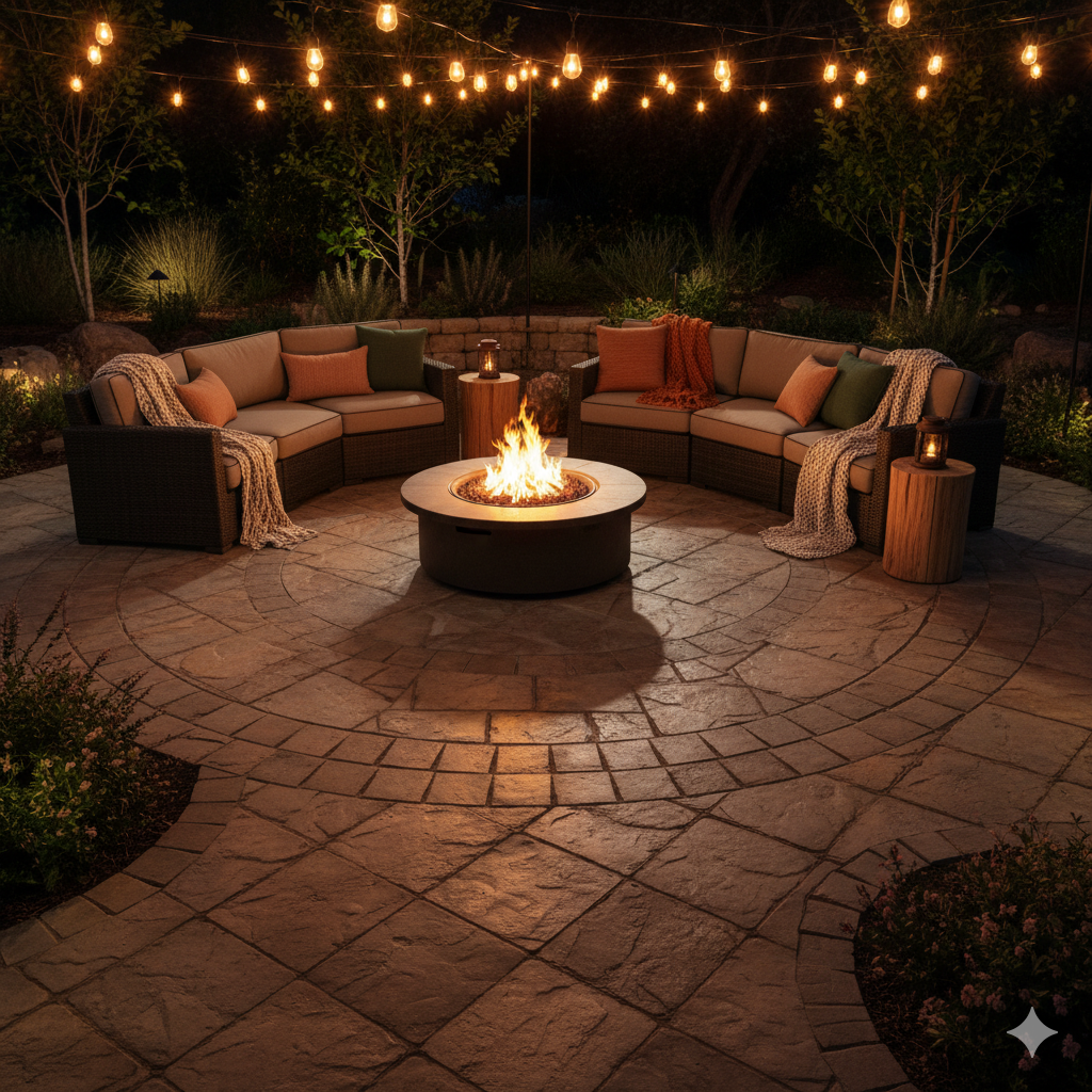 Fire Pit Gathering