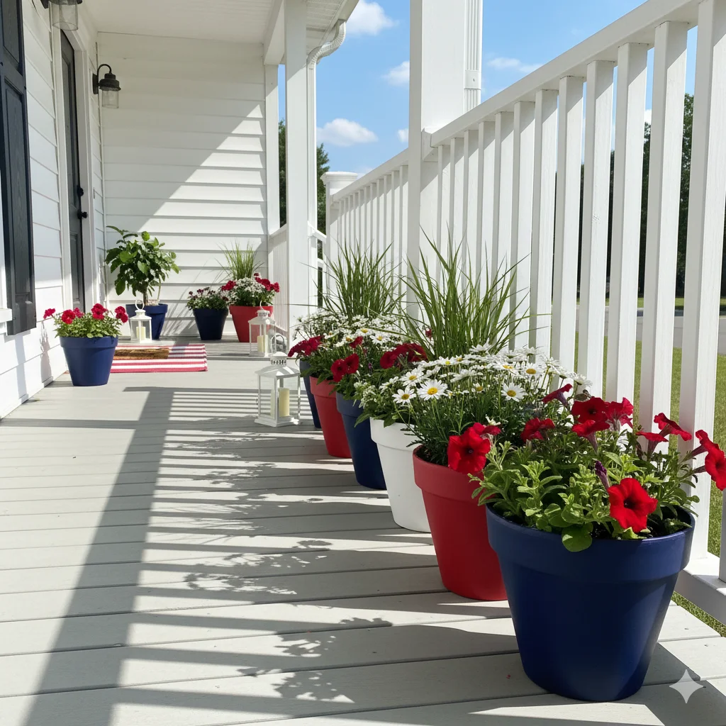 Firecracker Flower Pots