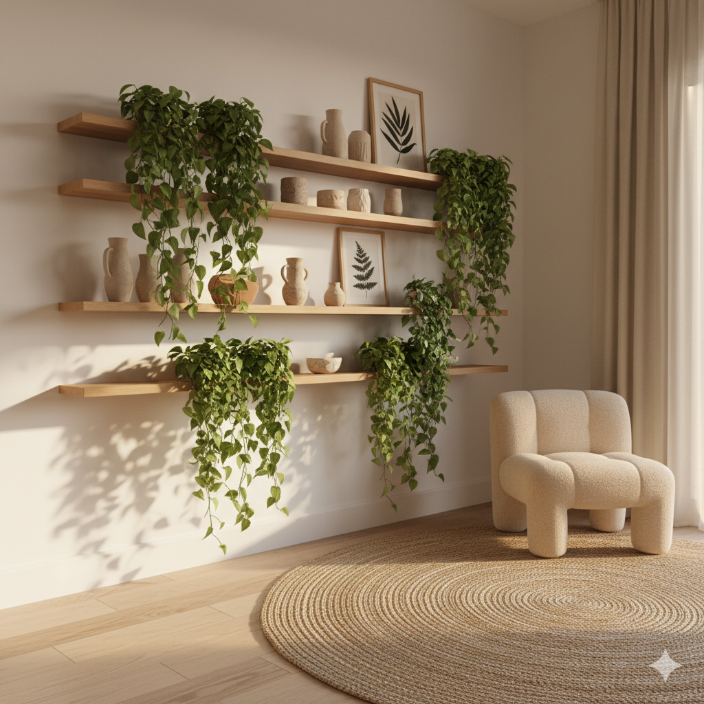 Floating Shelf Greens