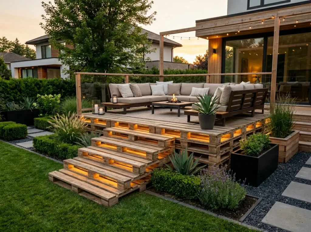 Floating Step Platform