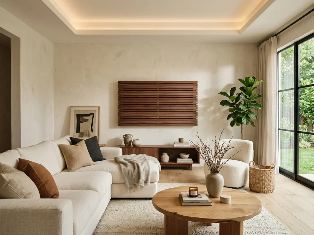 Floating Wood Panels