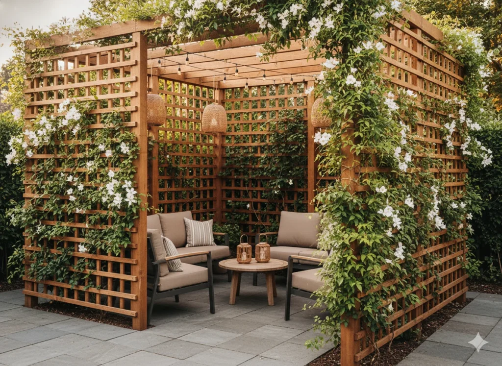 Freestanding Privacy Screen