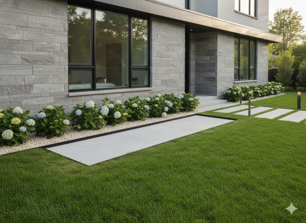French Drain Border