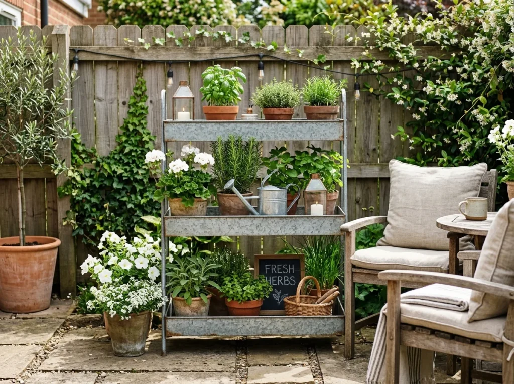 Galvanized Tier Stand
