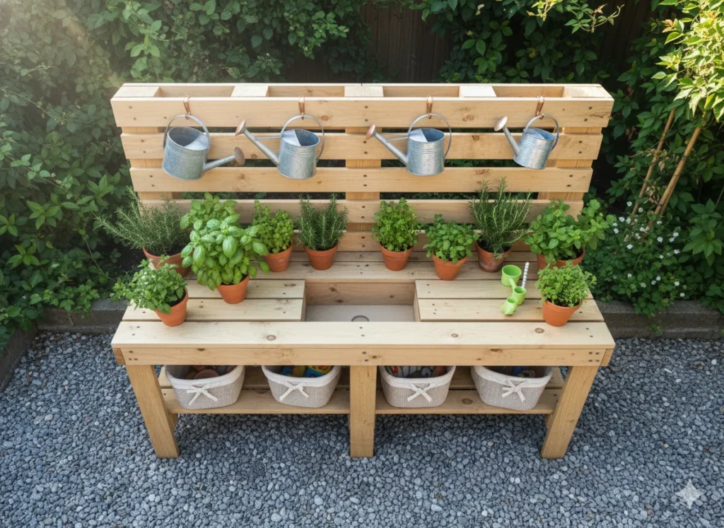 Garden Herb Setup