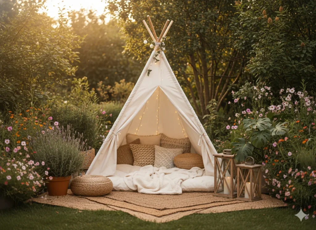 Garden Teepee Retreat