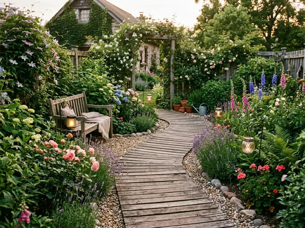Garden Walkway Deck